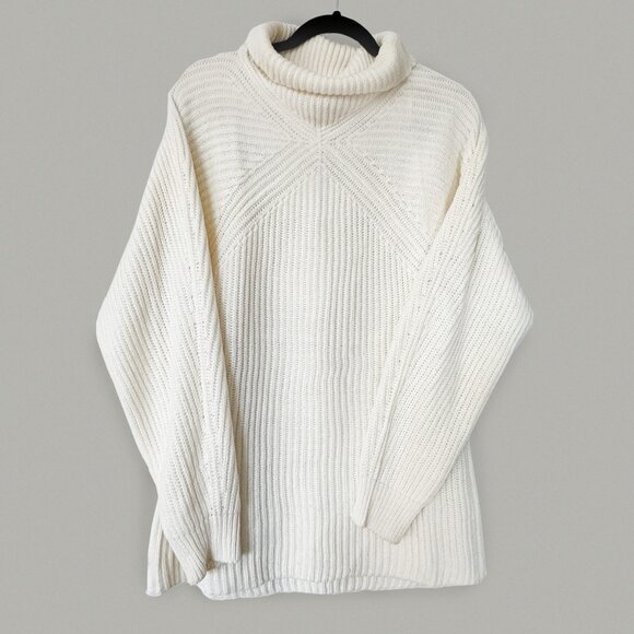 TOPSHOP - Cable knit Turtleneck - Picture 1 of 3